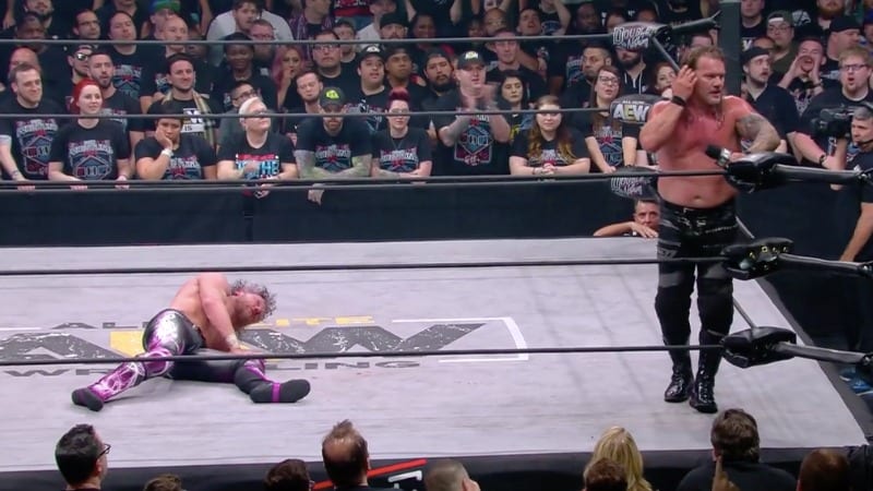 Chris Jericho Defeats Kenny Omega In Rematch At AEW Double Or Nothing Chris Jericho vs Kenny Omega