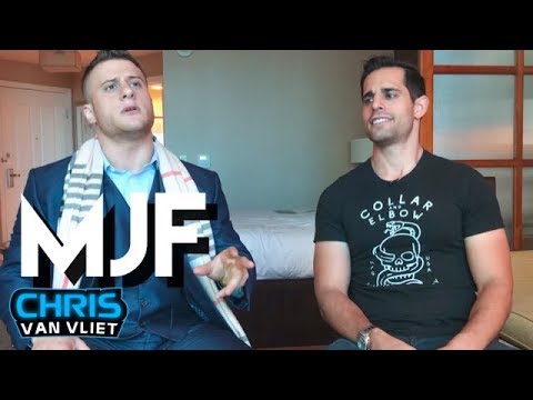 MJF interview gets interrupted by room service among many, many other things